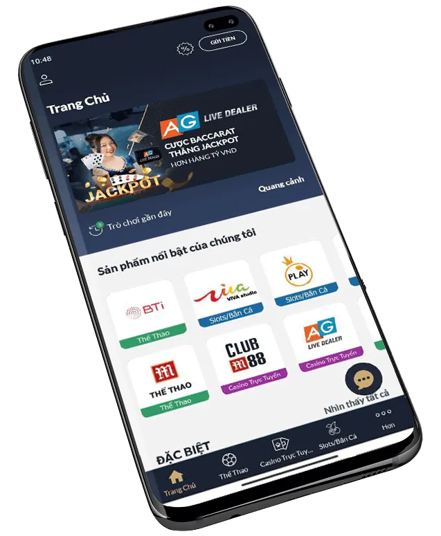 Giao diện ứng dụng Gowin66 APK với các tính năng nổi bật